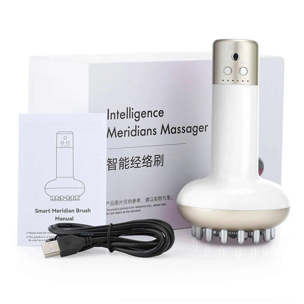 Massager Body Shaping Rechargeable Guasha Heating