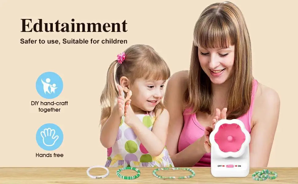 Bead Spinner Automatic Bracelet Beading Machine Jewelry Making Device Electric