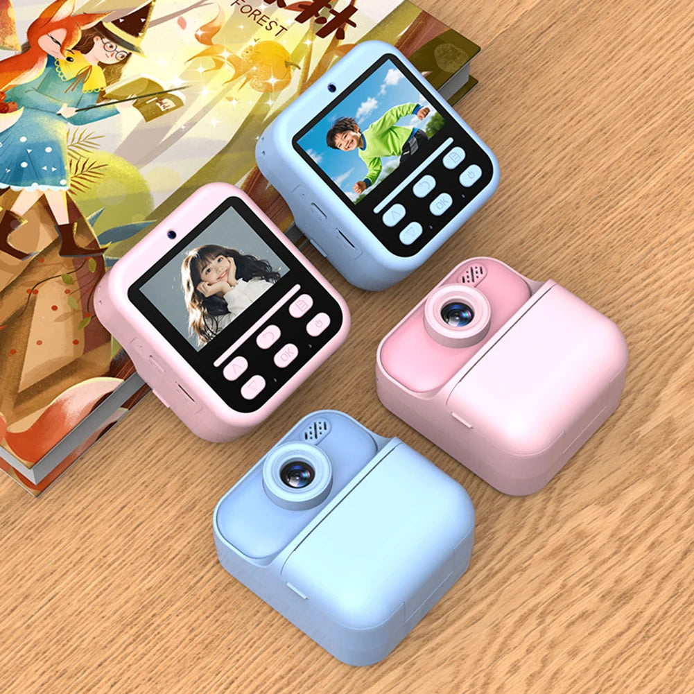 Kids Camera Instant 1080P HD Selfie Digital Camera
