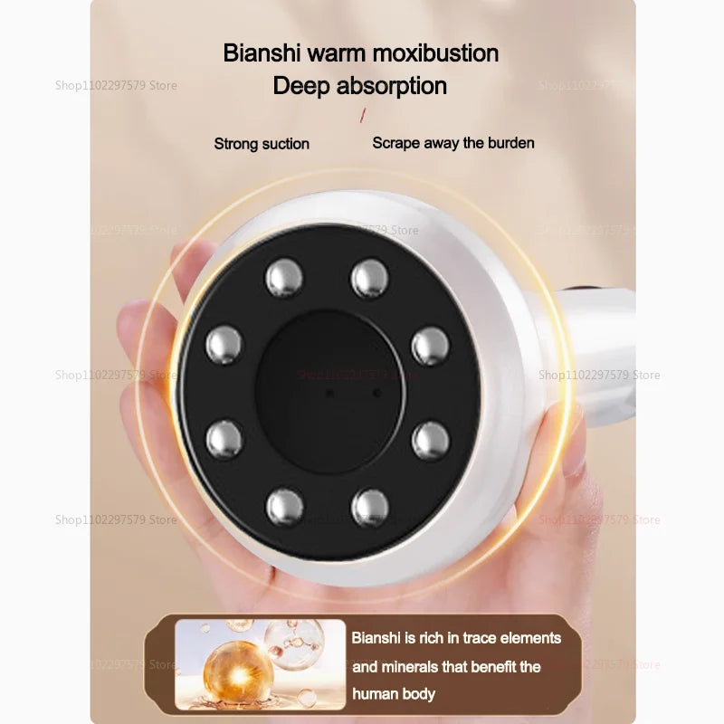 Portable Body Massager Electric GuaSha Vacuum Suction