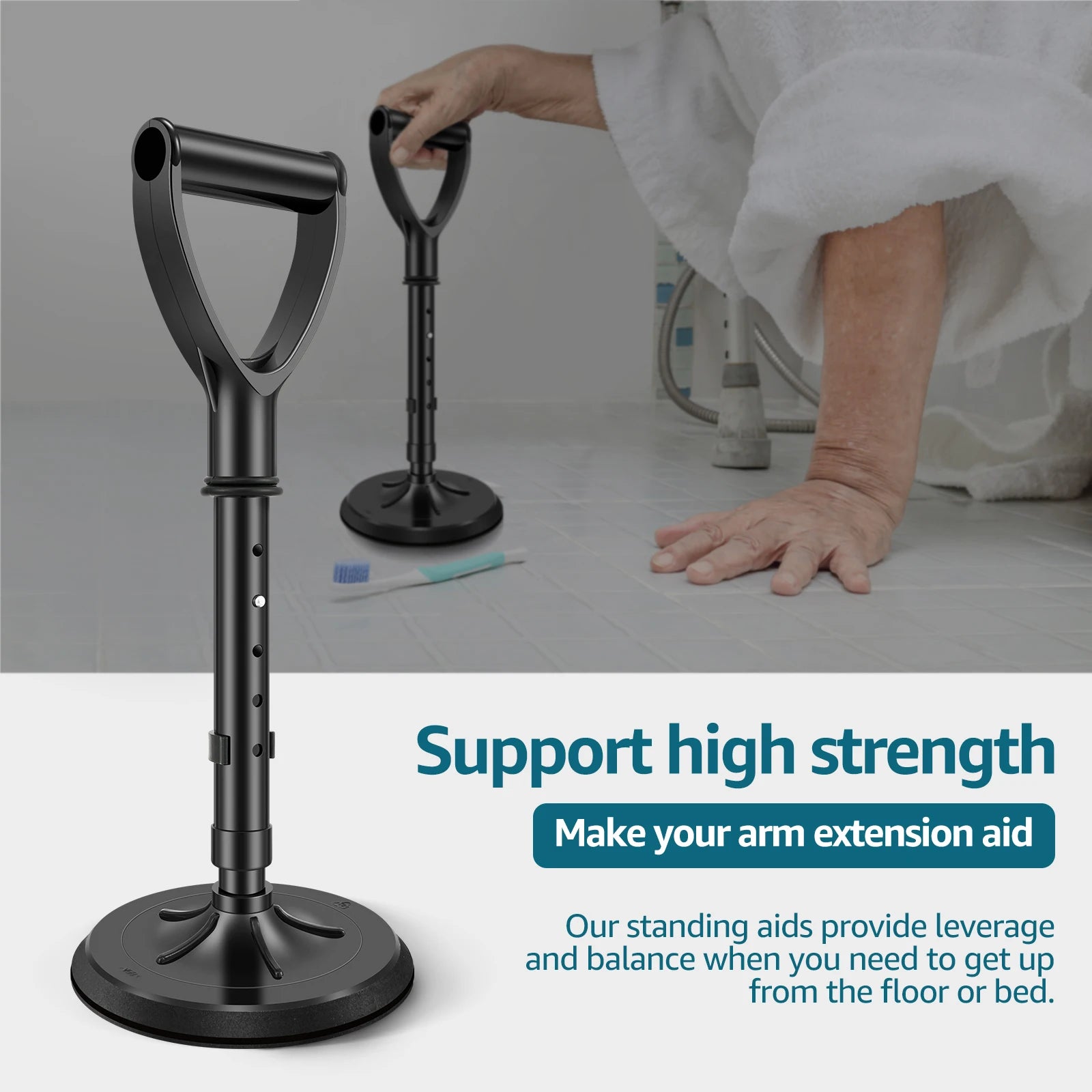 Mobility Aids Tool Adjustable Standing Assist Device