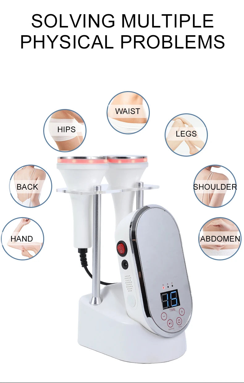 Electronic muscle massager constant temperature heating micro electric massager