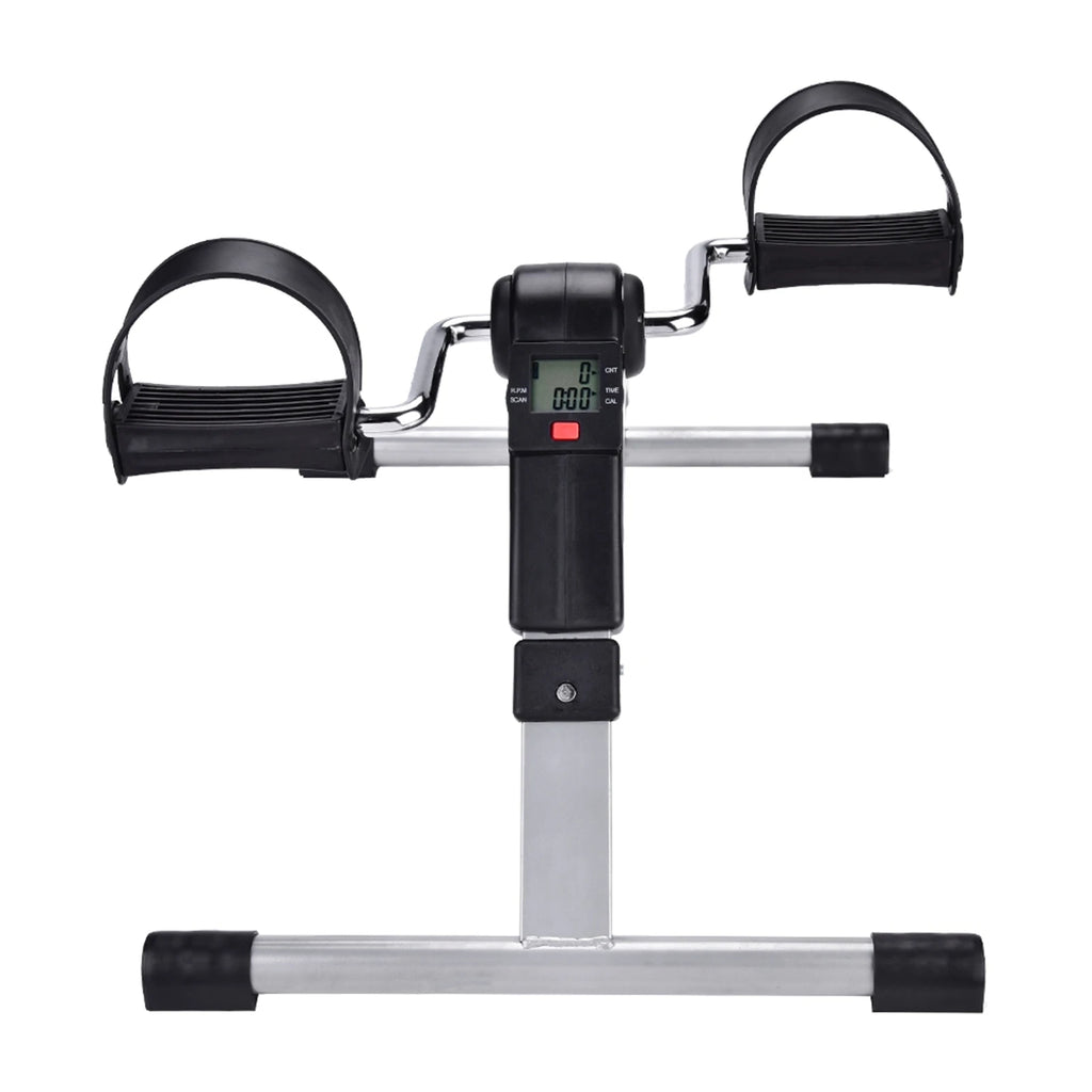 Cycling Pedal Exerciser Indoor Folding Cycling Trainer Cycle Pedal Fitness Exerciser Leg Workout Cycle Trainer Exercise
