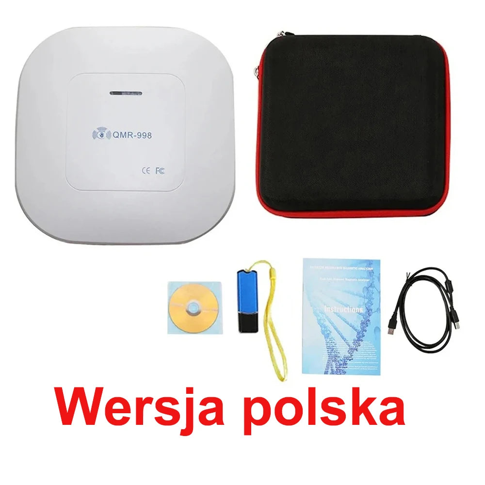 Body Analyzer Massager with 54 Reports – Portable Health Assessment Device