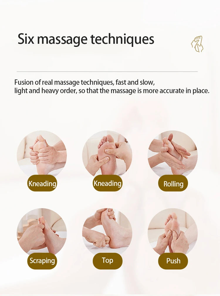 Foot Massager With Vibration, deep kneading, pressing,