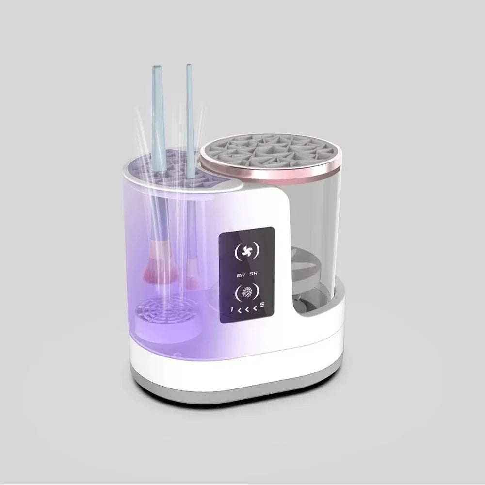 Electric Makeup Brush Cleaning Machine Beauty Tool Accessories USB Charging Makeup Brush Cleaning And Dryer Ladies' Holiday Gift