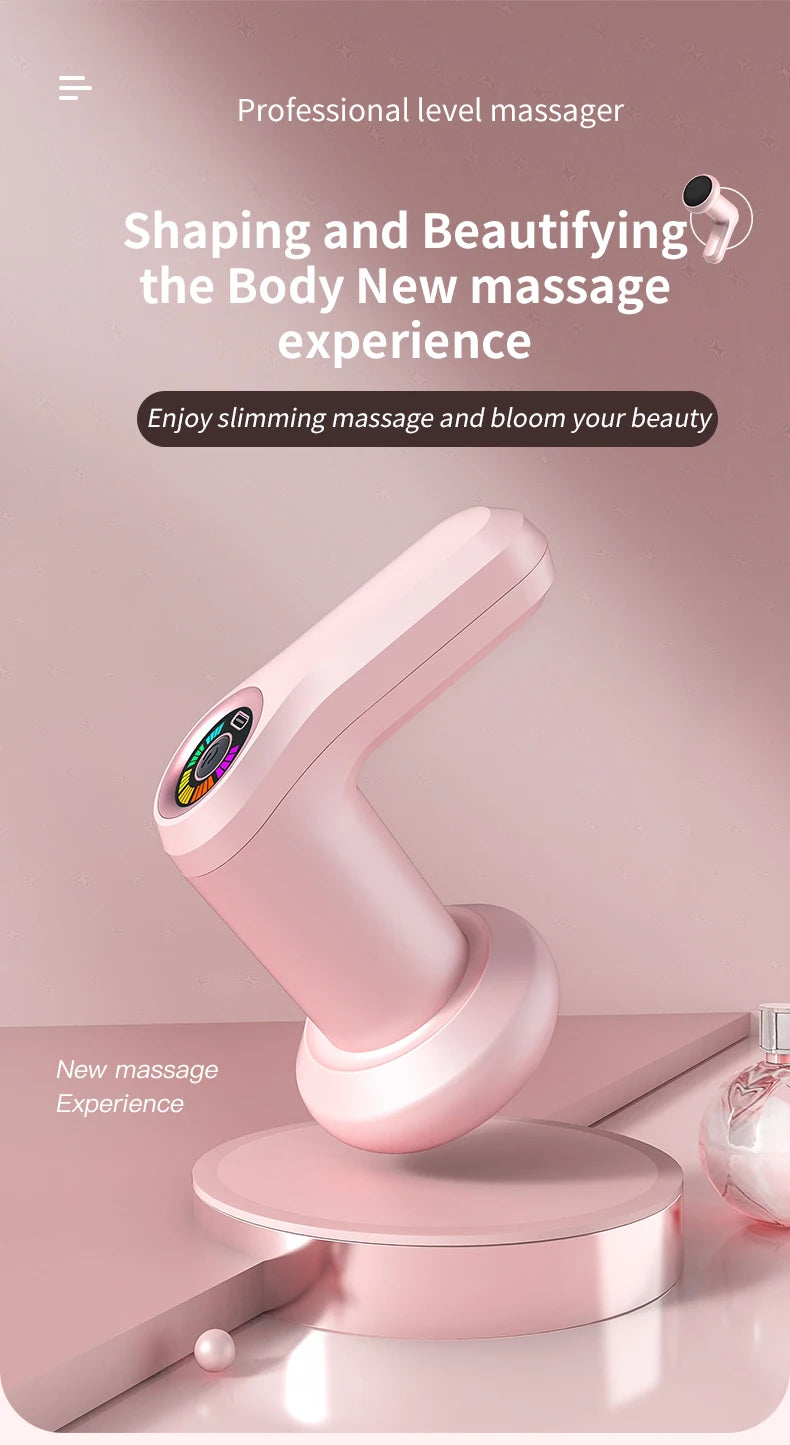 Cordless Electric Body Sculpting Massager – Handheld Cellulite & Muscle Relief Device