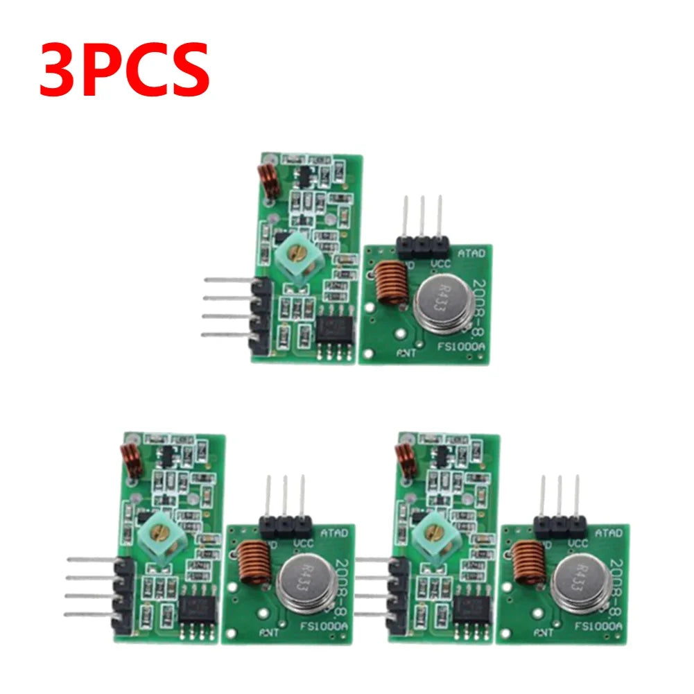 Transmitter Receiver Module 315/433MHz RF Wireless Remote
