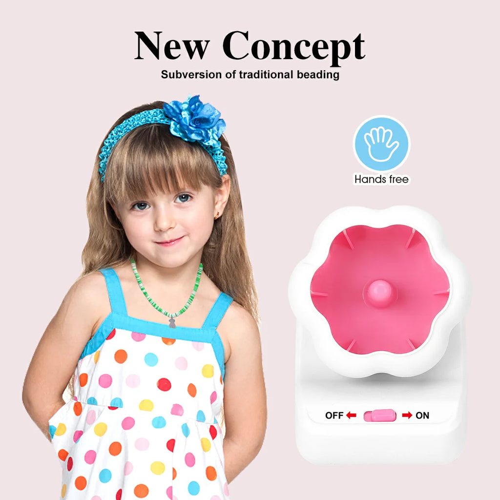 Bead Spinner Automatic Bracelet Beading Machine Jewelry Making Device Electric