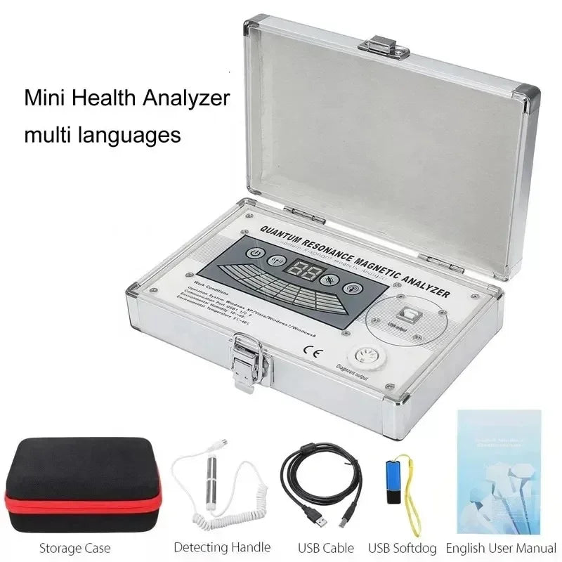 Body Health Analyzer 54 Checking Reports set Portable Testing Healthy Body Machine