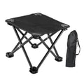 Camping stool, sleeper footstool, sturdy, practical and compact outdoor folding stool with handbag, suitable for park travel