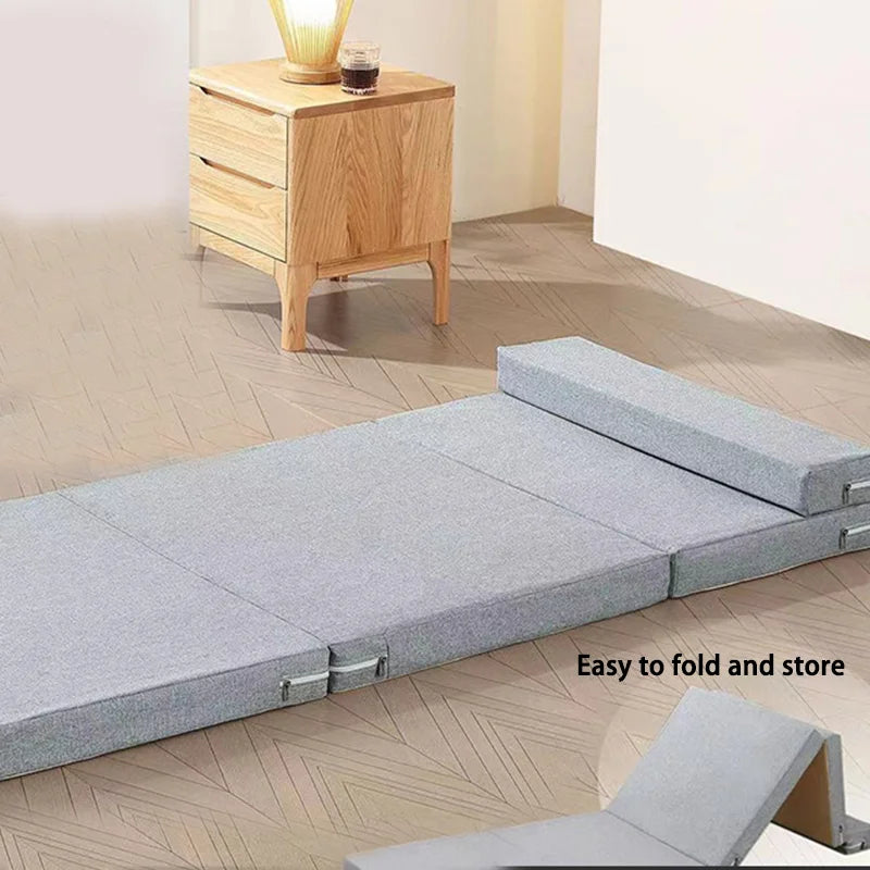 Car Mattress Camping Bed  Folding Bed Travel Sleeping Pad Office Rest Mat Car Rear Sleeping Pad Folding Extension Board