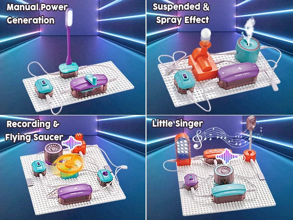 DIY Electronics Exploration Kit 150+ Science for Kids 6+