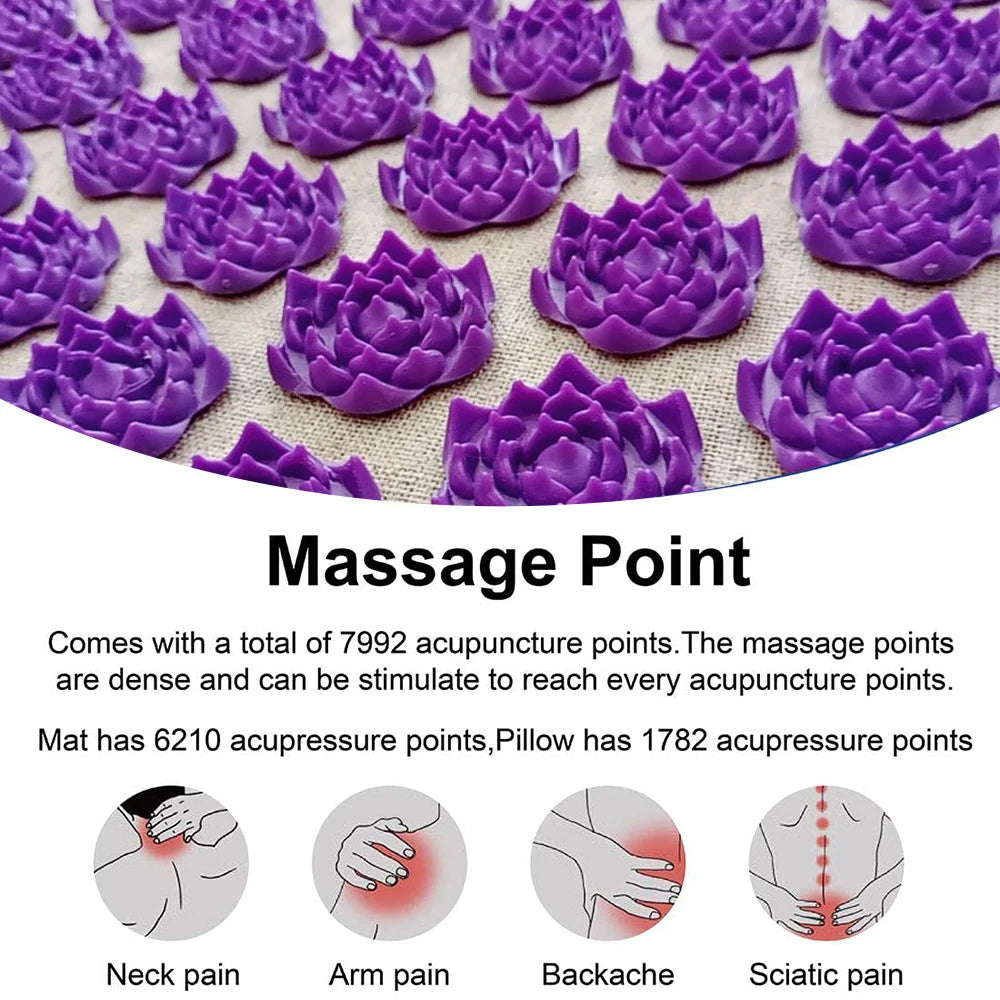 Acupoint Massage Relaxation, Pillow
