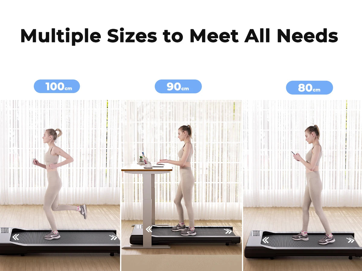 Treadmill 2in1 Treadmills for HomeRemote Control LCD Display Adjustable Speed
