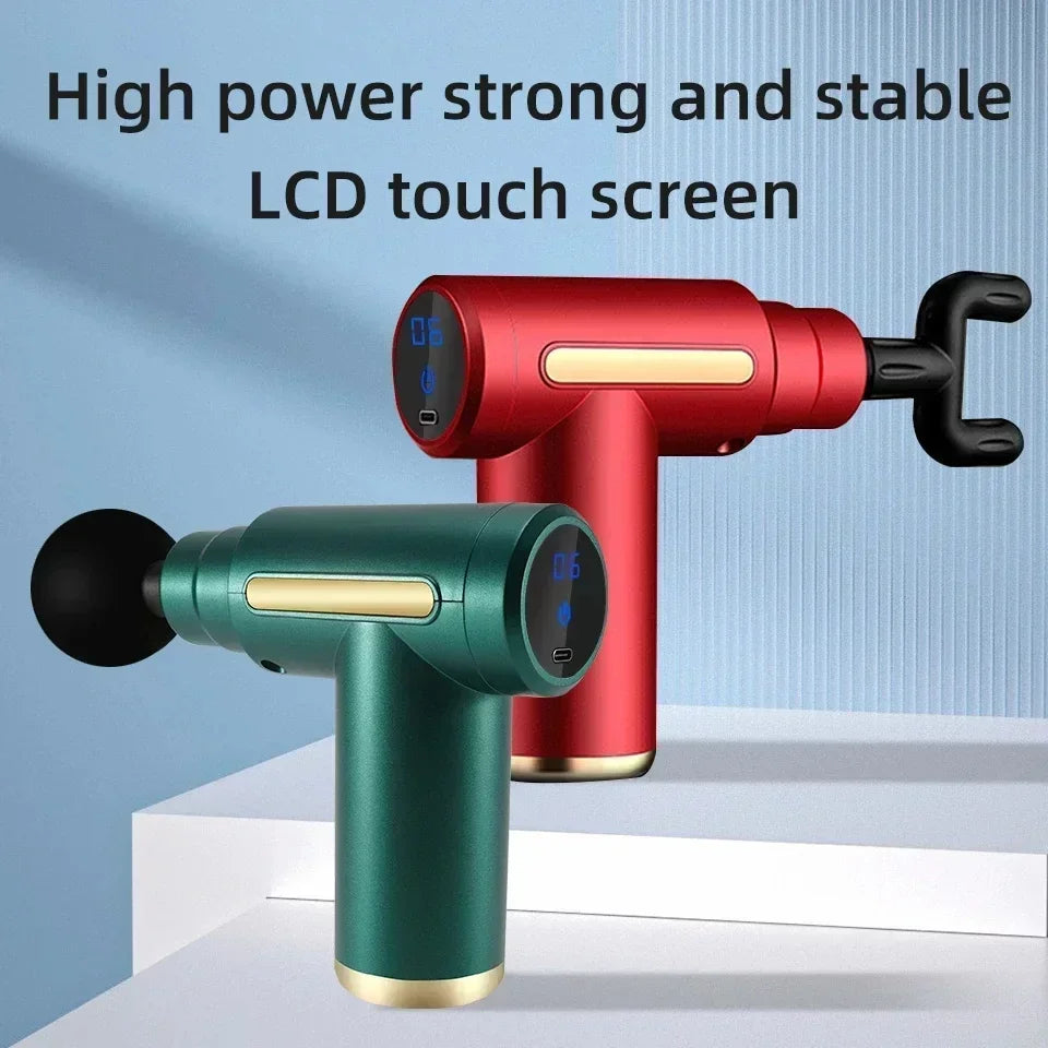 Massage Gun Device Multifunctional relaxation electric vibrating fascia gun
