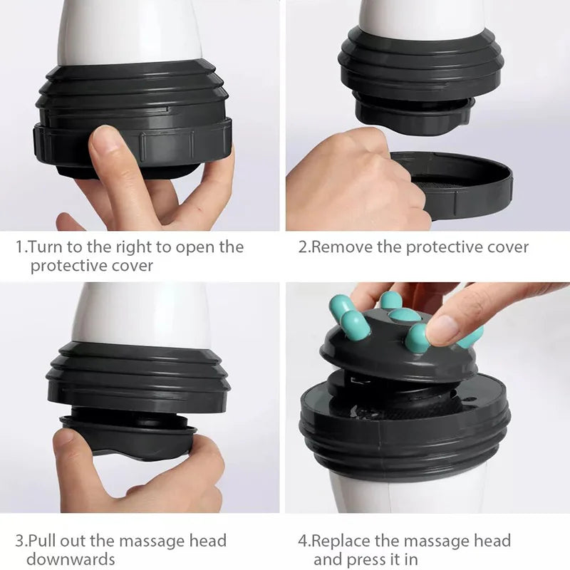 Portable Electric Body Sculpting Massager Full Body Relaxation