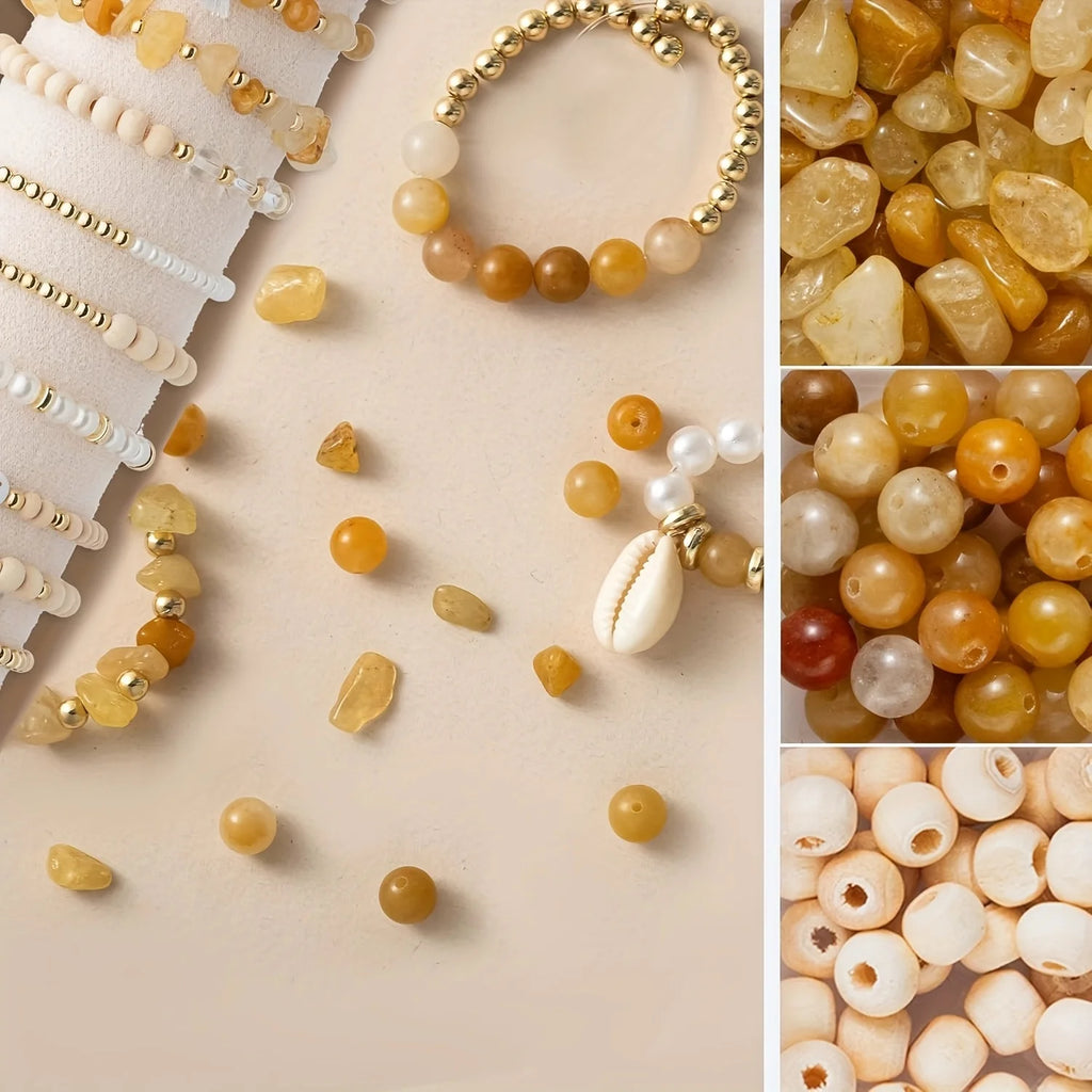 Jewelry DIY Exquisite Natural Stone Jewelry Making Set
