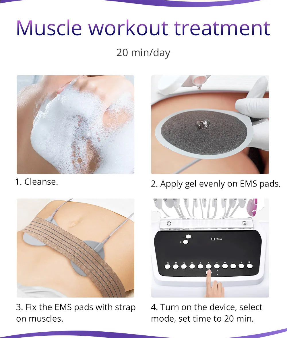 Muscle Stimulation Vacuum Therapy Body Enhancement Machine
