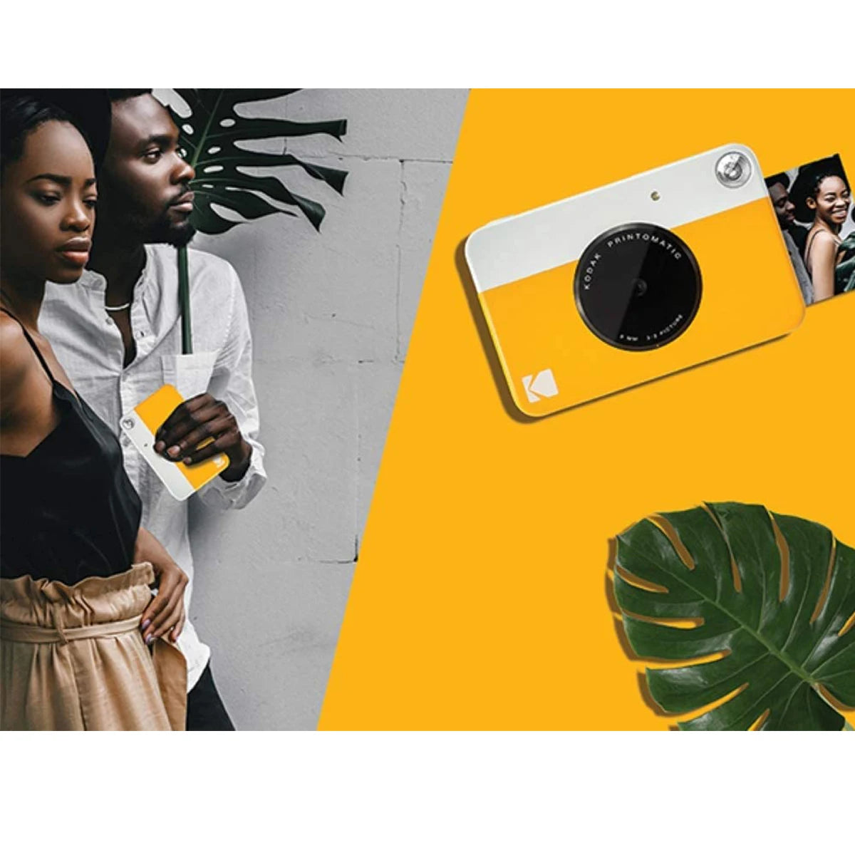 KODAK Printomatic Brand New Digital Instant Printing Camera ZINK Inkless Printing Color Photo Paper Printing Flash+40 Films Set