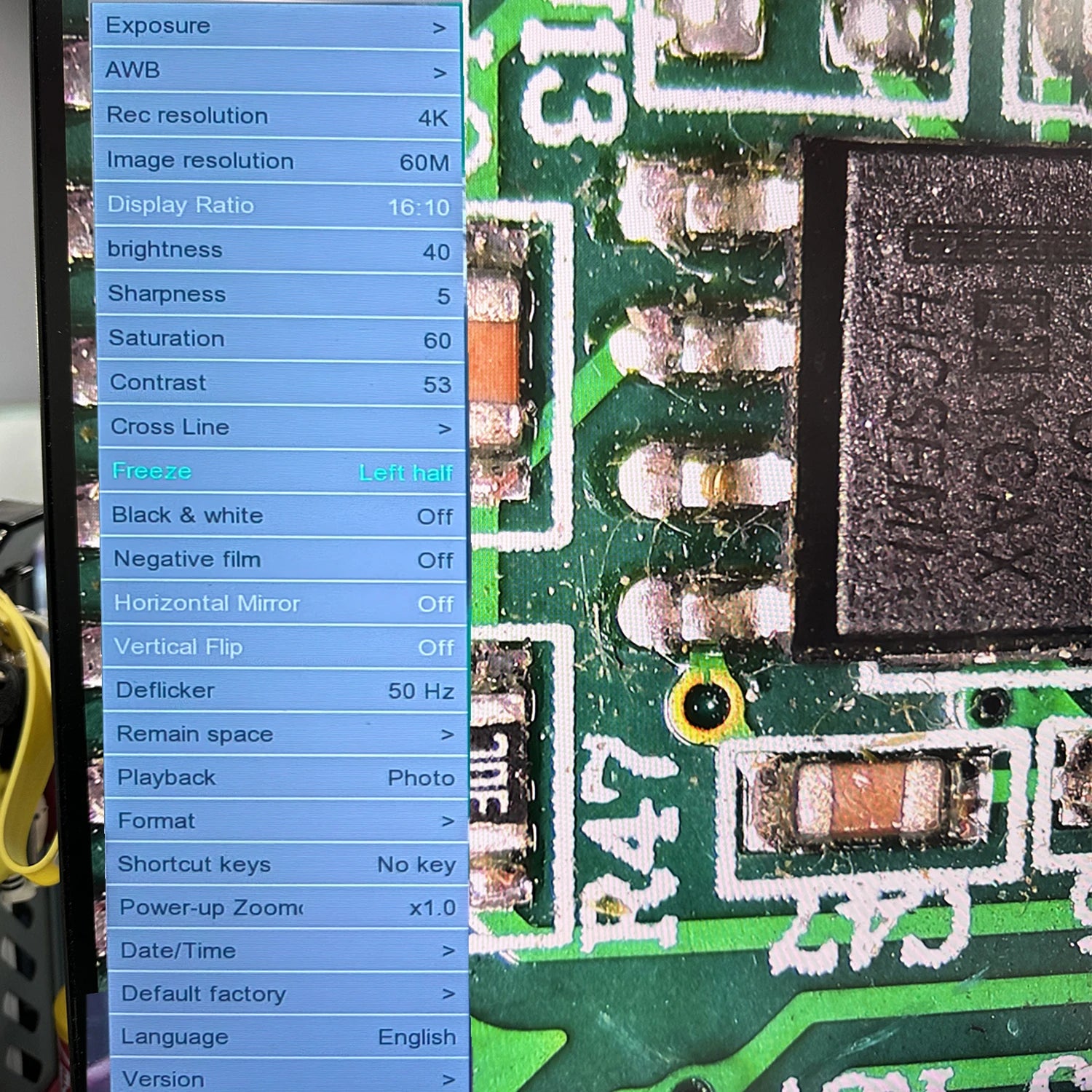 HD Digital Microscope For Soldering 60MP 48MP 13MP 4K HDMI USB