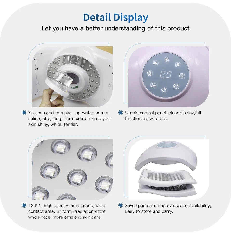 Photon Skin Rejuvenation Beauty Machine Facial Beauty Massage Device Electric Face Clean Massager Face Skin CareHome Devices