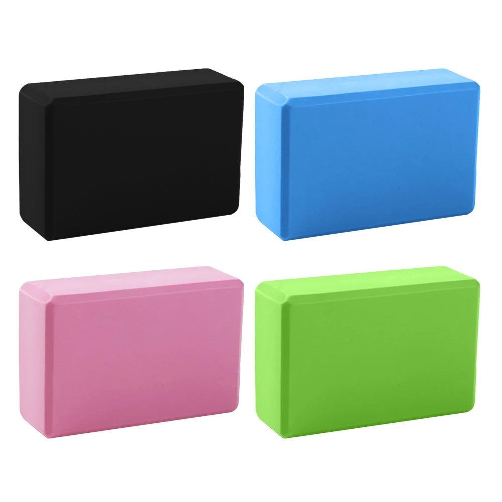 Yoga Building Blocks Cubes Pilates Bricks Reinforcement Sports