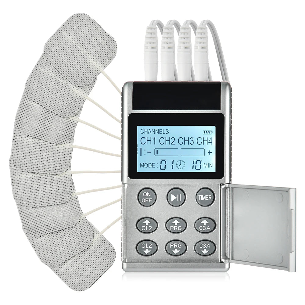 15 Mode EMS & TENS Muscle Stimulator – Electric Pulse Massager for Full Body Pain Relief