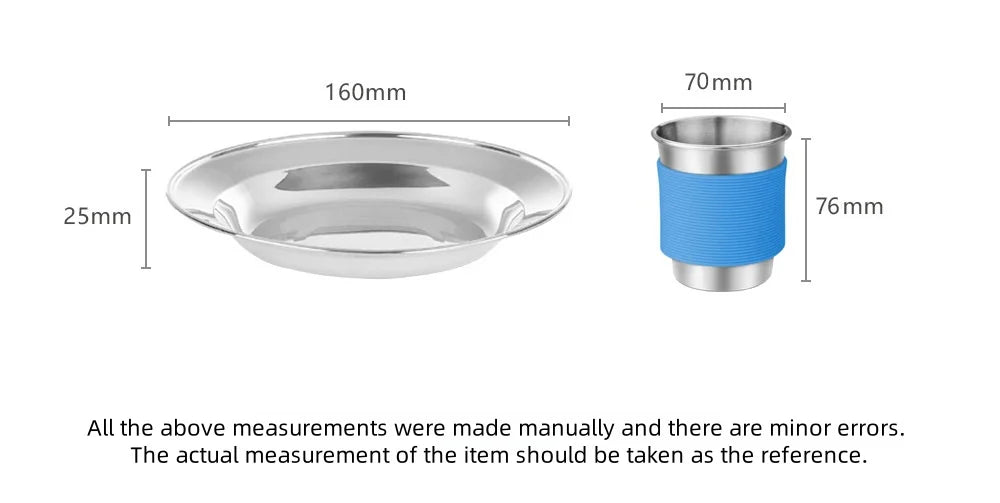 Portable Camping Cookware Set for 2-3 People – Lightweight Backpacking Cooking Kit with Folding Pots Sets