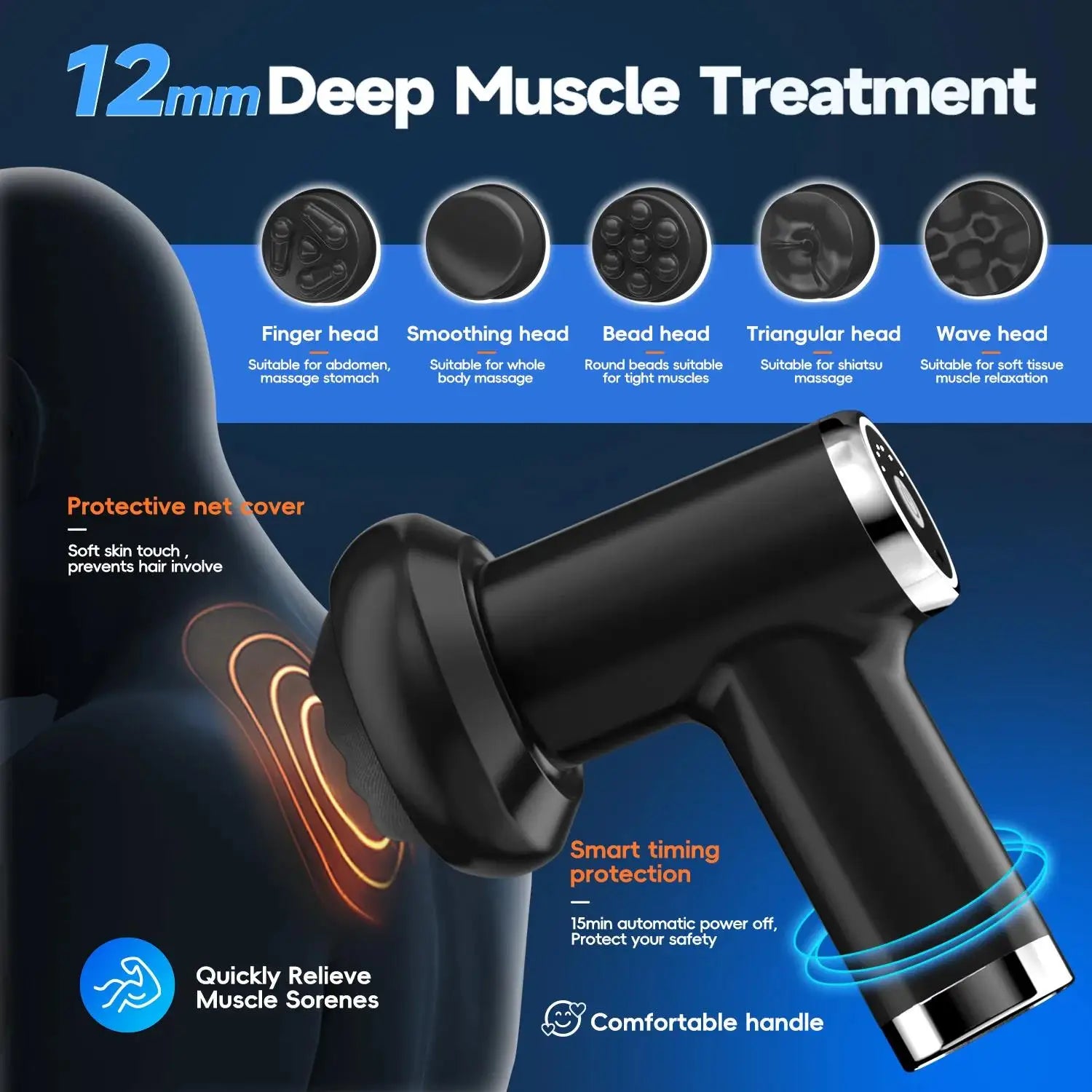 Vibration massage Protable body shaping Deep Muscle Relaxation