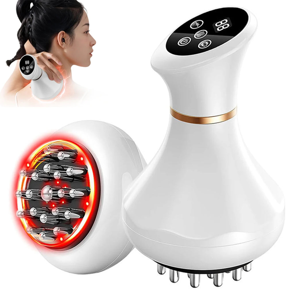 Shaping Massage Brush Meridian Comb With Heating