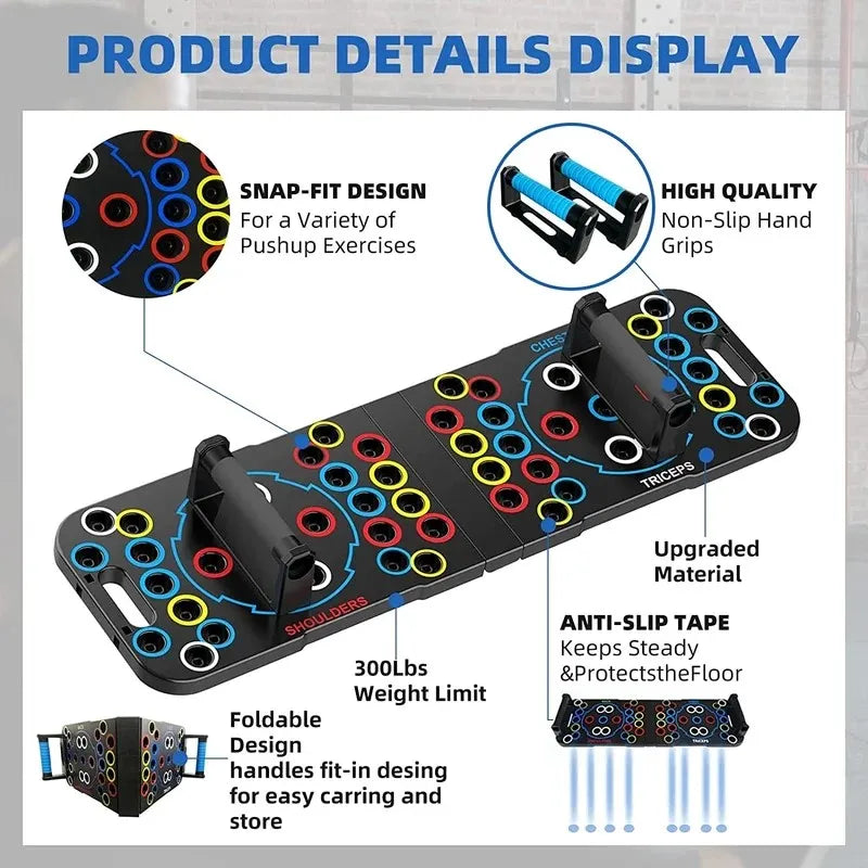 Push Up Exercise Chest Support Board, Multifunctional