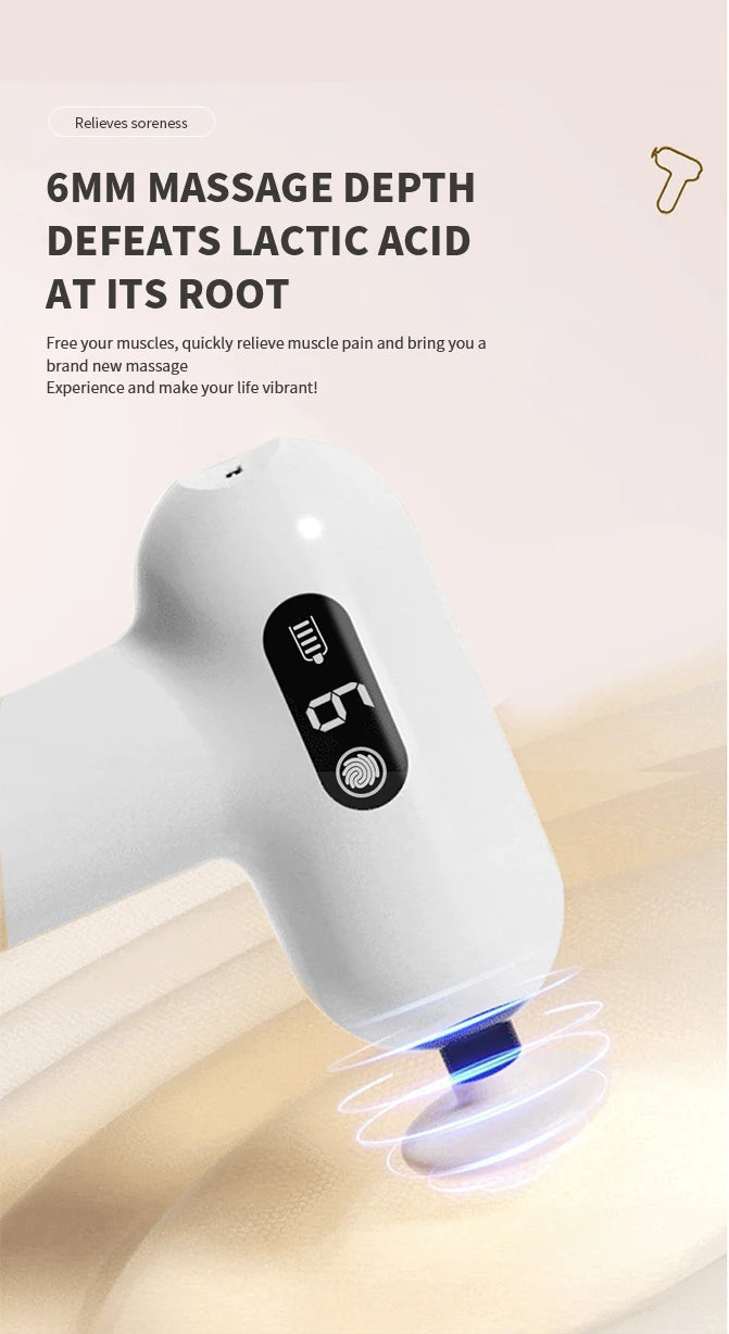 Mini Portable Electric Massage Gun Muscle Relaxation