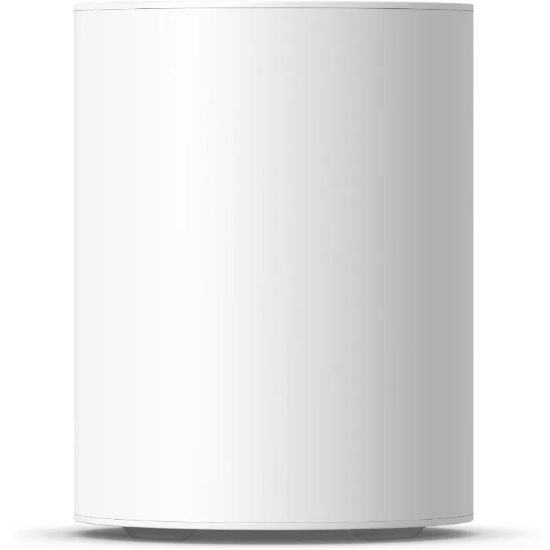 Compact Wireless Subwoofer Speakers Sub Mini - White