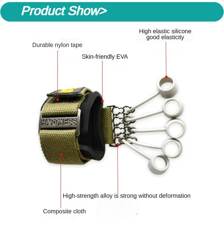 Hand Grip Exerciser strengthen Finger 5  hand grip Enhancer Training