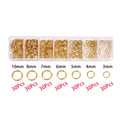 210–400PCS Jewelry Findings Starter Kit – Lobster Clasps, Jump Rings, Crimp Ends & Beads Set