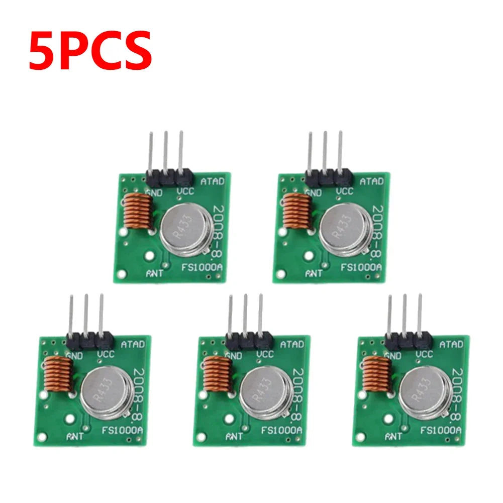 Transmitter Receiver Module 315/433MHz RF Wireless Remote