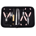 Jewelry Findings Set with Jewelry Pliers Tweezers Jump Ring Opener Awl