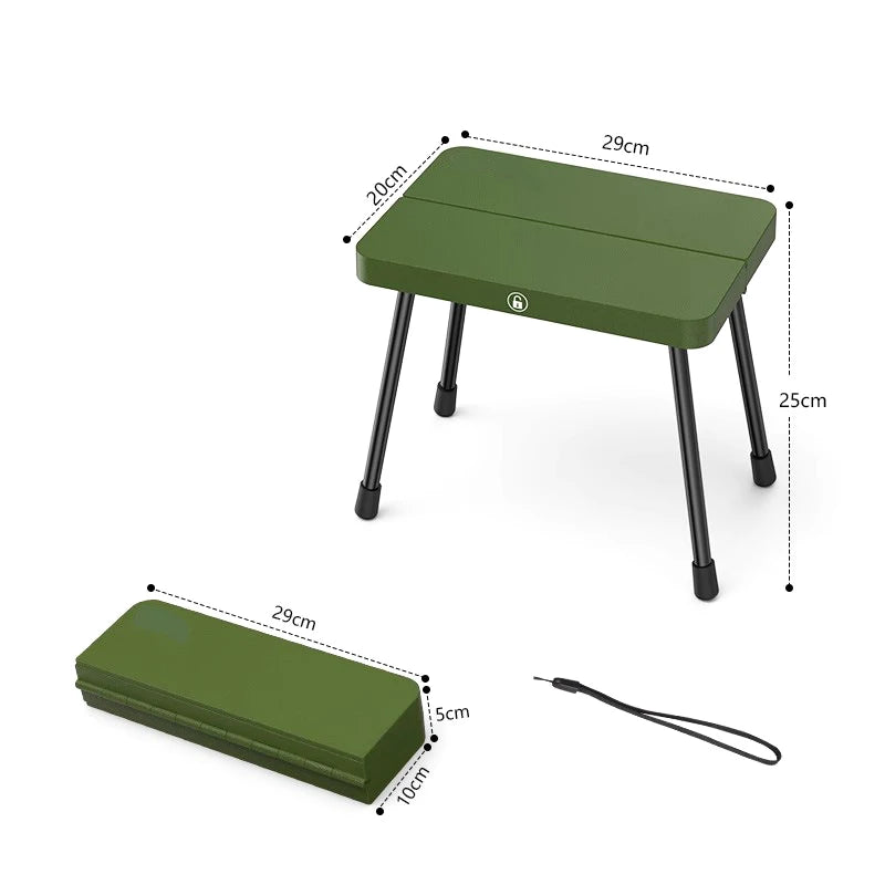 Camping Stool Portable Collapsible Seat for Outdoor Fishing Hiking Ultra-Light Plastic Aluminum Alloy Camping Picnic Stools