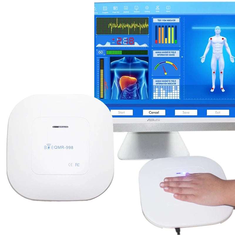 Body Analyzer Massager with 54 Reports – Portable Health Assessment Device