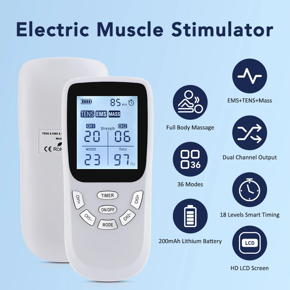 TENS EMS Muscle Stimulator Multiple Output