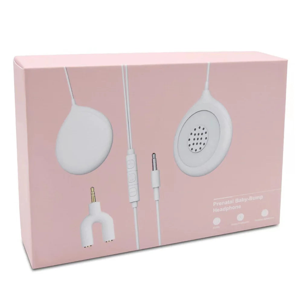 Belly Speakers Baby Bump Prenatal Headphones for Women During Pregnancy