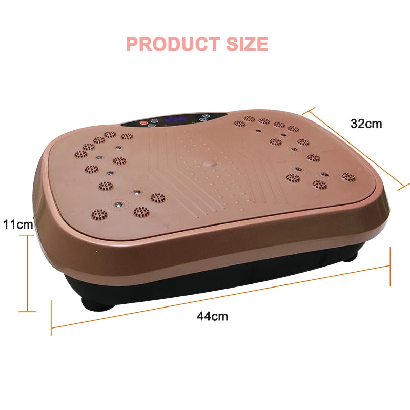 Vibration Plate Exercise Machine Whole Body Workout Vibration Fitness Platform Home Training Equipment for Weight Loss Toning