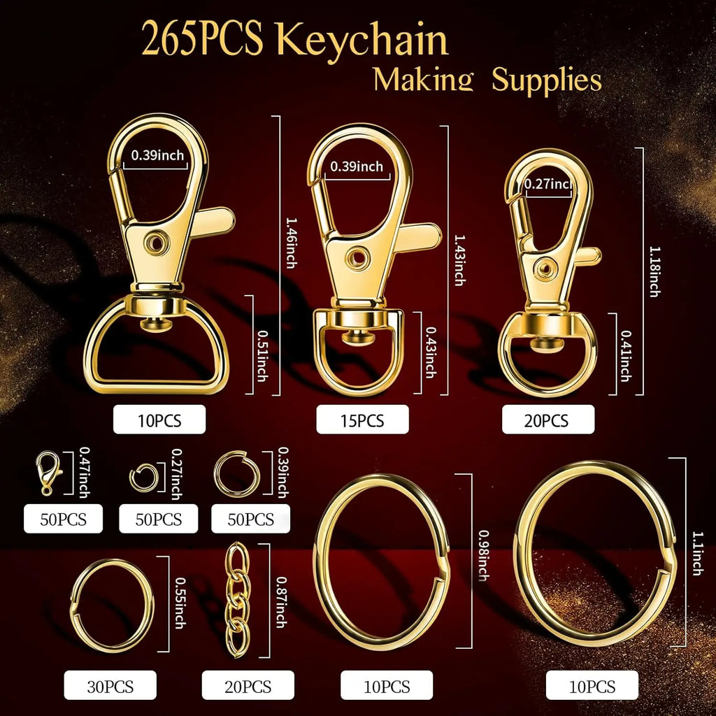 Jewelry Making Supplies for DIY Key chain Making