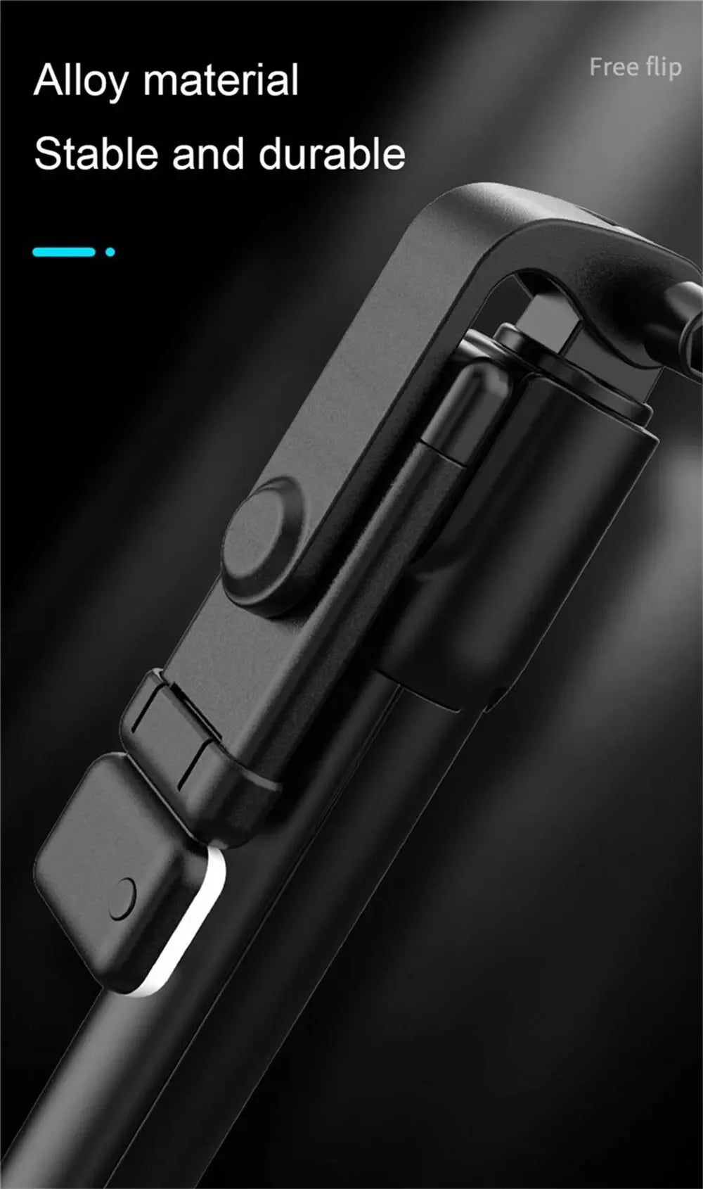 Cell Phone Selfie Stick Tripod Bluetooth Remote Wireless Selfi Stick Phone HolderStand