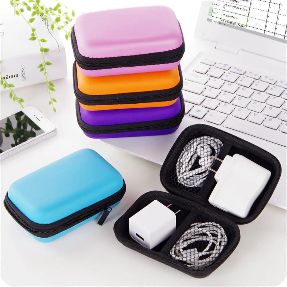 Travel Storage Bag Charging Case For Earphone