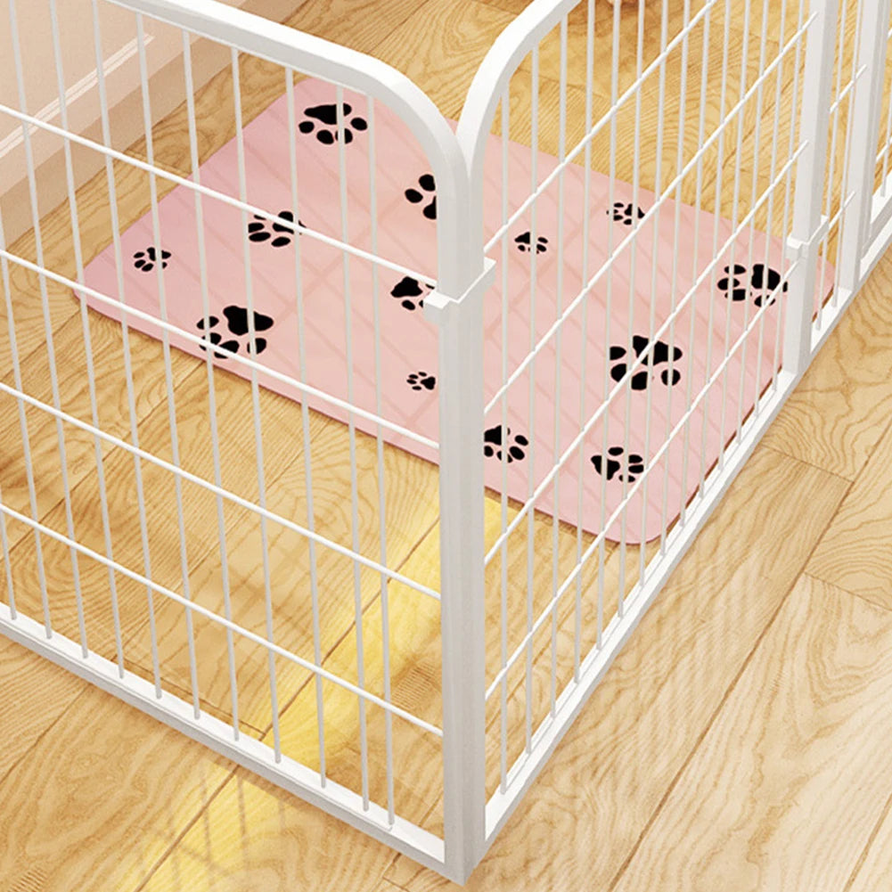 Portable Pet Playpen Dog Exercise Cat Fence 6 Panel Heavy Duty Crate Cage