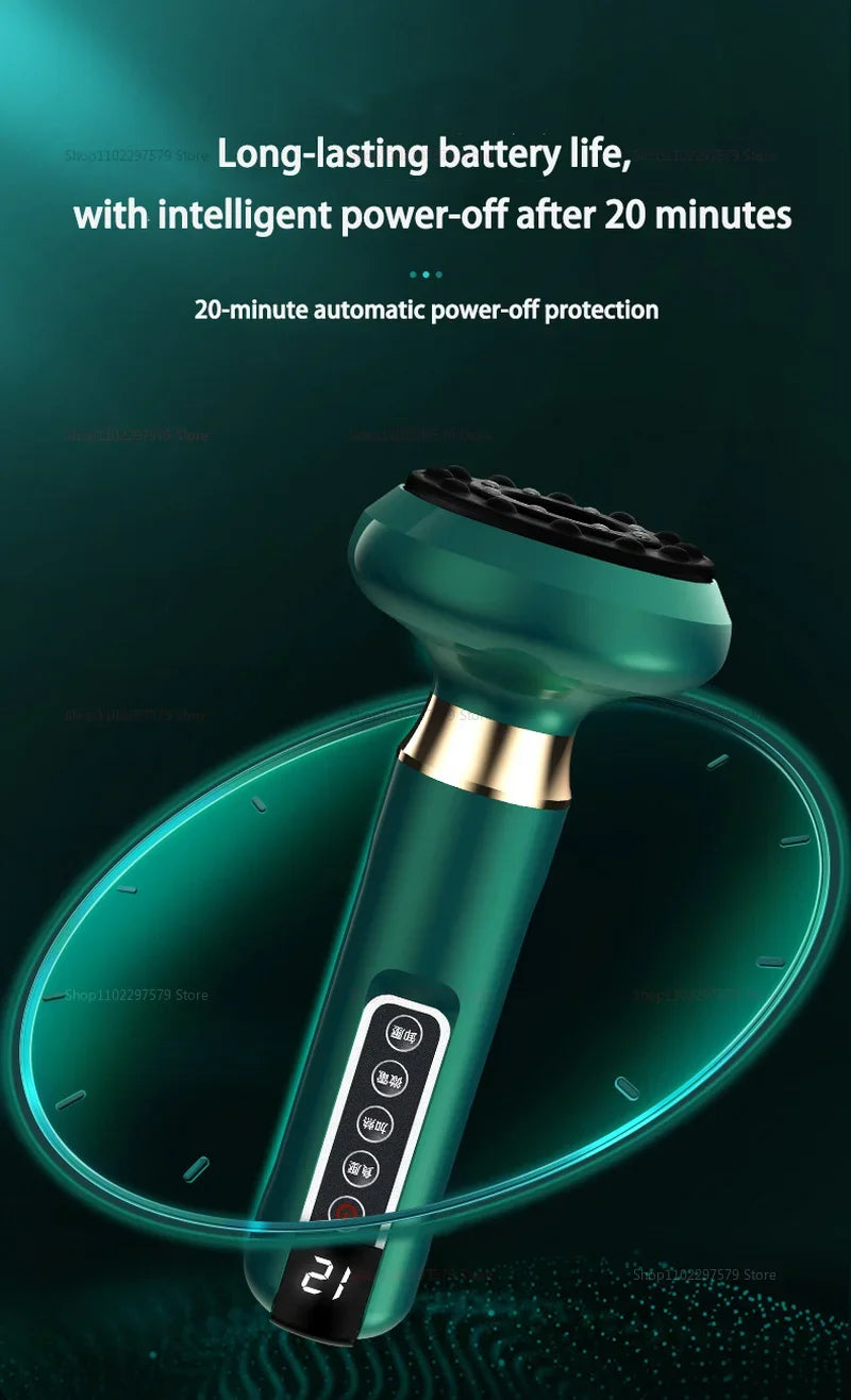 Portable Body Massager Electric GuaSha Vacuum Suction