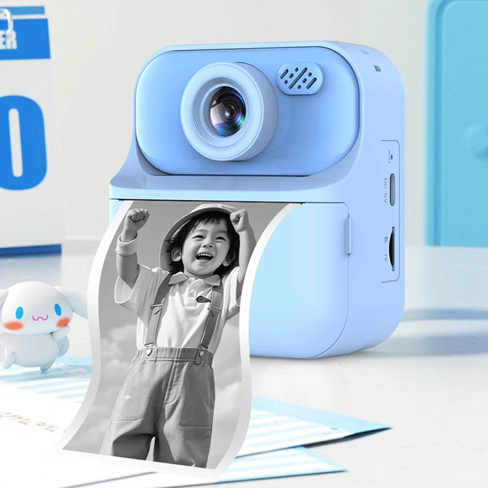 Kids Camera Instant 1080P HD Selfie Digital Camera