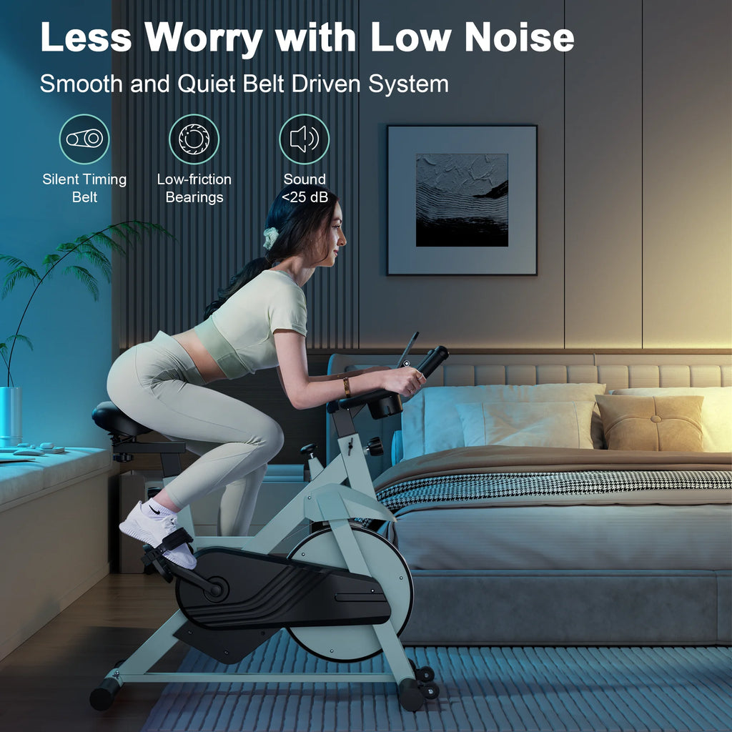 Exercise Bike, 32-Level Magnetic Resistance Stationary Bikes for Home